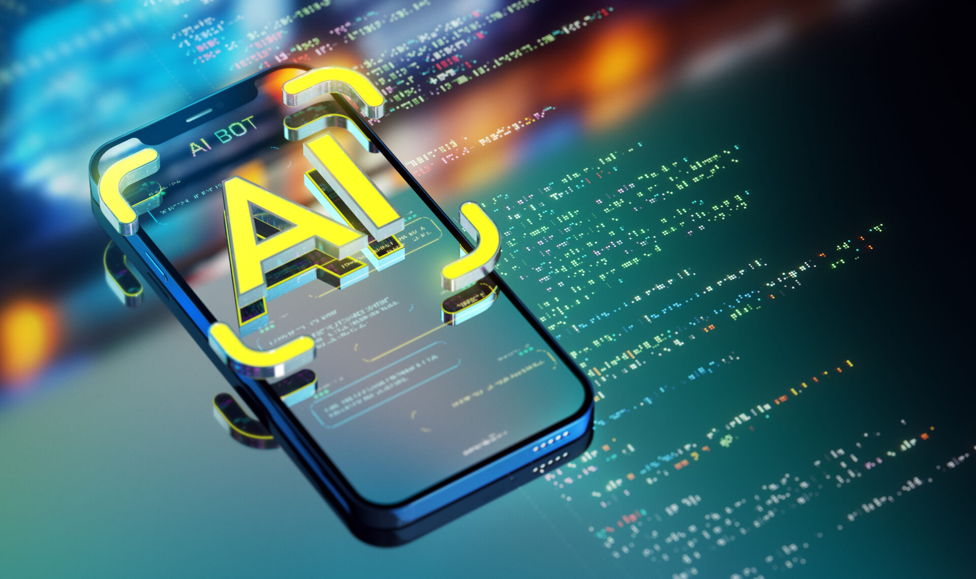 the-power-of-ai-transforming-industries-and-customer-service-a-look-into-the-future-yellow-ai-icon-processing-texts-and-commands-on-smart-phone-3d-render-stockpack-istock.jpg